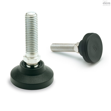 Elesa Levelling feet, LS.A-50-14-AS-SST-M10x43 LS.A-SST